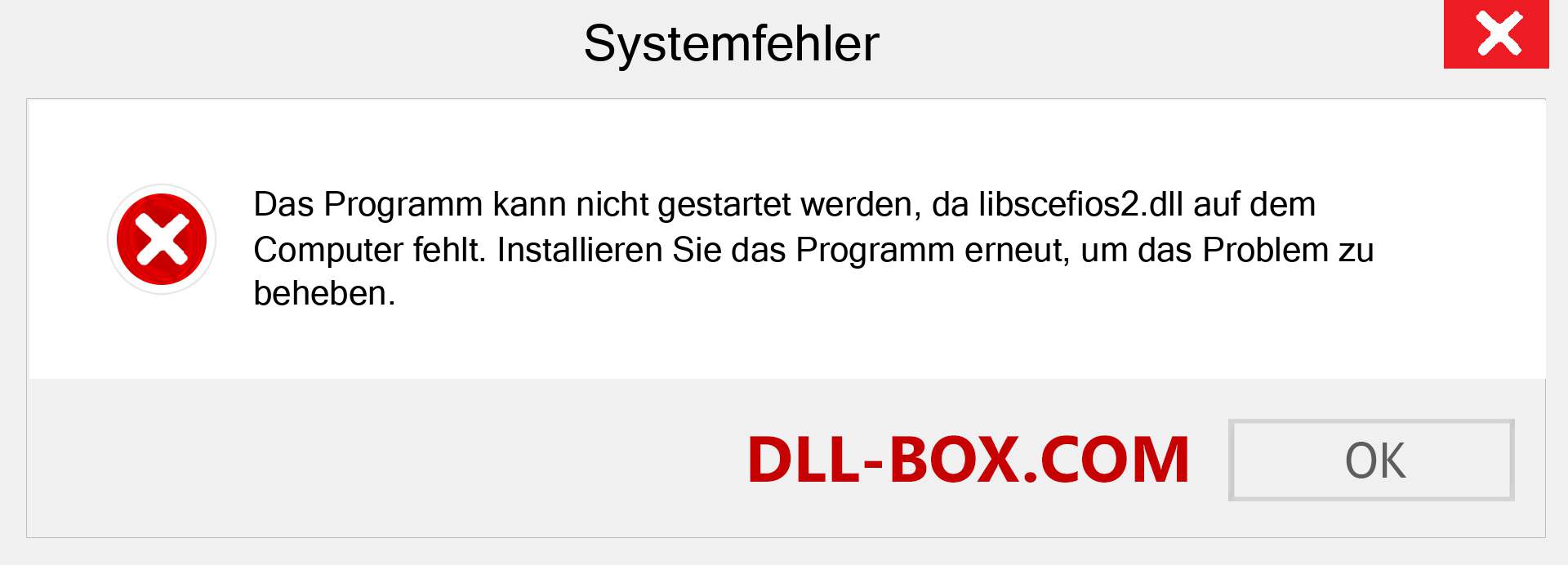 libscefios2.dll-Datei fehlt?. Download für Windows 7, 8, 10 - Fix libscefios2 dll Missing Error unter Windows, Fotos, Bildern